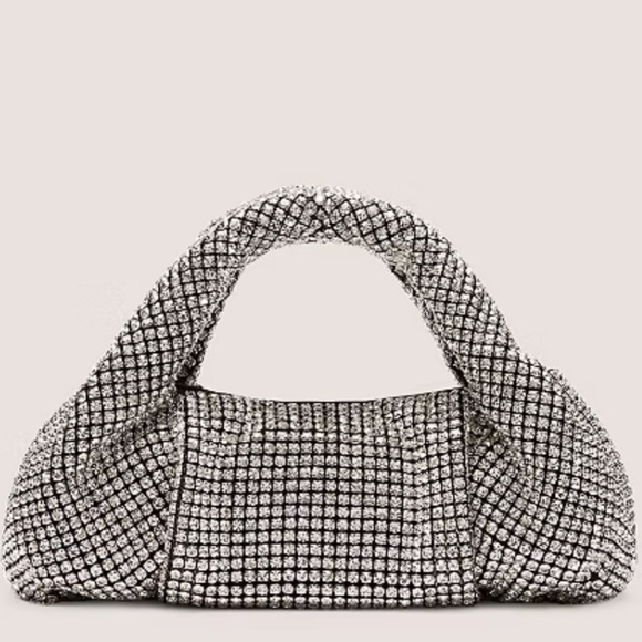Stuart Weitzman Moda Shine Mini Tote in Color Clear - Picture 1 of 15
